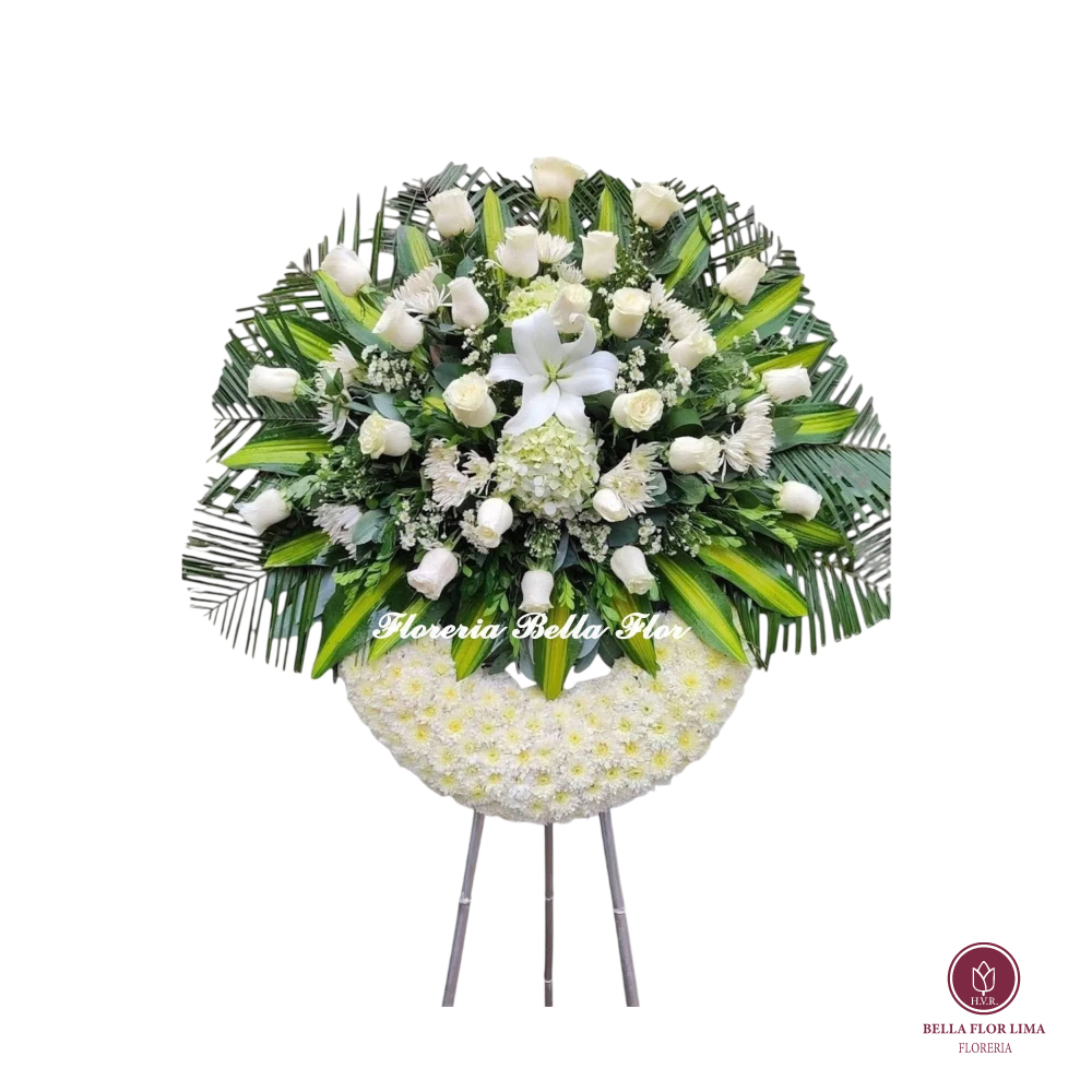 Corona fúnebre BELLA