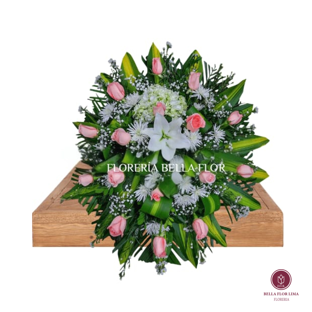 LÁGRIMA FUNEBRE DE PISO ROSADA