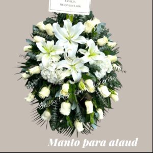 Manto para ataud paz