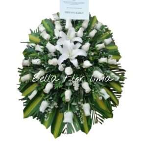 Lagrima blanca rosas