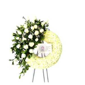 Corona funebre  "tributo floral "